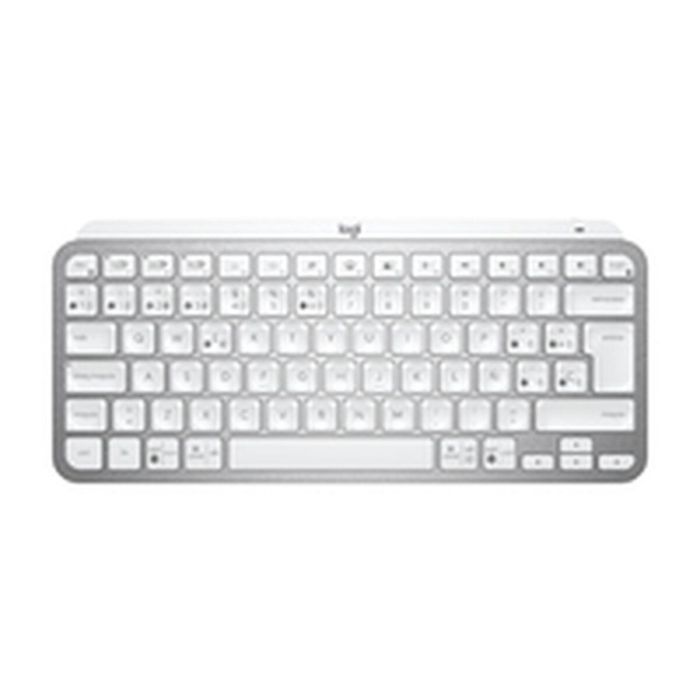 Logitech MX Keys Mini Teclado Inalámbrico Gris Pálido - Teclas Esféricas Cóncavas, Retroiluminación Inteligente, Bluetooth 15
