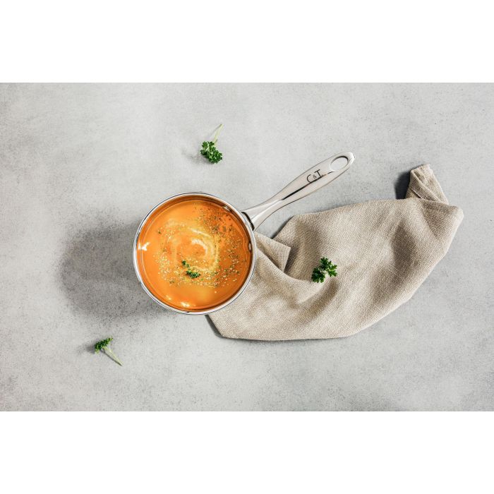 Cacerola - ACOGEDORA Y MODERNA - CLÁSICA - Acero inoxidable - Ø14 cm - 1,08 L - Apta para todo tipo de cocinas, incluida la de inducción 2 Cacerola - ACOGEDORA Y MODERNA - CLÁSICA - Acero inoxidable - Ø14 cm - 1,08 L - Apta para todo tipo de cocinas, incluida la de inducción 2