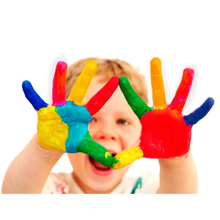 Liderpapel Pintura Dedos Magenta Tarrina 500 cc Pintura a Base de Agua Fácil Lavado Sin Gluten Normativa Europea 6