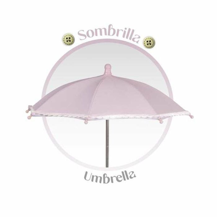 Decuevas Coche de Muñeca Plegable con Sombrilla y Bolso Sophie para Muñecas hasta 48 cm | 38x65x60 cm | Edad 3+ Años 5 Decuevas Coche de Muñeca Plegable con Sombrilla y Bolso Sophie para Muñecas hasta 48 cm | 38x65x60 cm | Edad 3+ Años 5