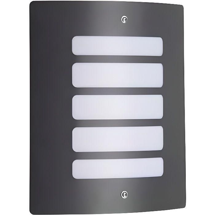 Aplique de exterior Todd - BRILLIANT - Al.29cm - Antracita - 60W - Líneas curvas Aplique de exterior Todd - BRILLIANT - Al.29cm - Antracita - 60W - Líneas curvas