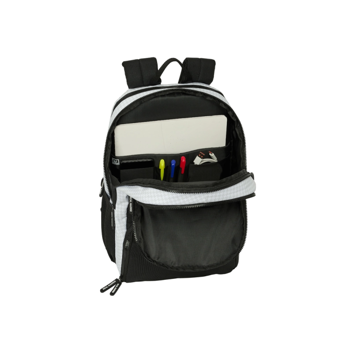 Mochila de Pádel Real Madrid C.F. 24/25 Blanco Gris 4 Mochila de Pádel Real Madrid C.F. 24/25 Blanco Gris 4