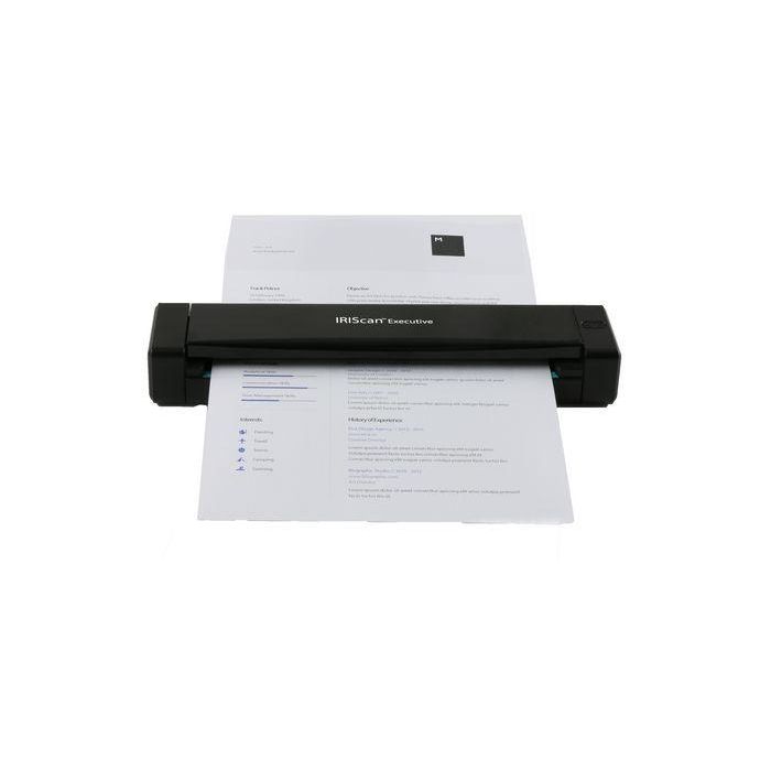 IRIScan Executive 4 Escáner Dúplex Portátil CIS Profesional Rápido 8 PPM 600 dpi USB para Documentos y Software OCR 1 IRIScan Executive 4 Escáner Dúplex Portátil CIS Profesional Rápido 8 PPM 600 dpi USB para Documentos y Software OCR 1