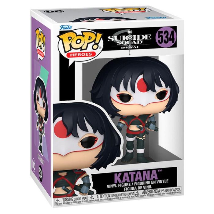 Figura POP DC Comics Escuadron Suicida Isekai Katana 1
