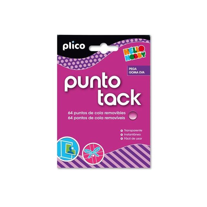 Puntos Adhesivos Blu-Tack Punto Tack 64 Uds. 12 unidades