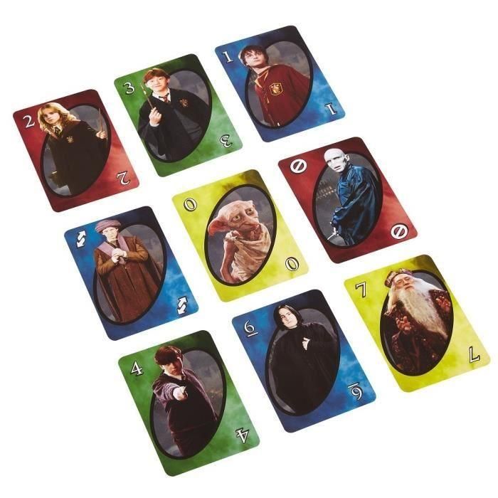 UNO Fnc42 Juego de Cartas Harry Potter con Sombrero Seleccionador. Juego familiar de 2 a 10 jugadores desde 7 años. 3 UNO Fnc42 Juego de Cartas Harry Potter con Sombrero Seleccionador. Juego familiar de 2 a 10 jugadores desde 7 años. 3