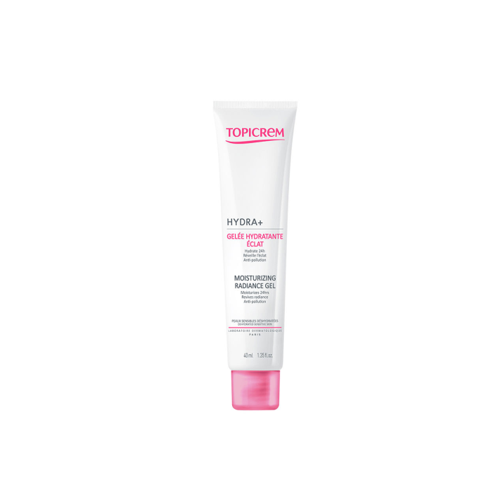 Topicrem HYDRA+ Gel Hidratante Iluminador 24h Protector Polución Piel Sensible 40 ml