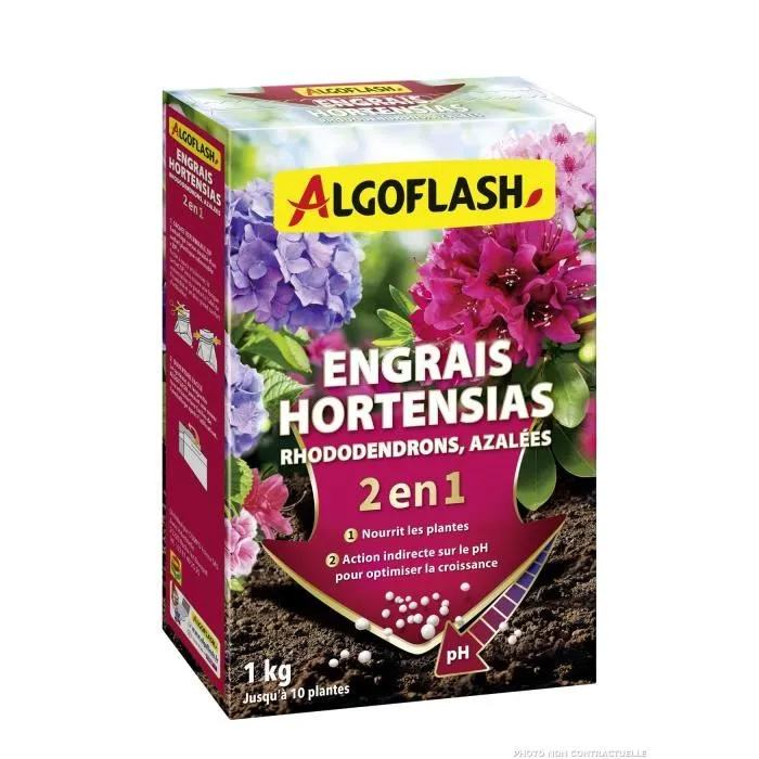 Algoflash Naturasol HORTOPH1N Fertilizante Hyesiah Rododendros Azaleas Ph Special 1kg 1