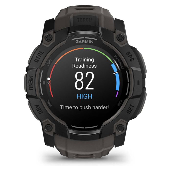 Garmin Instinct 3 AMOLED 50mm Schwarz Reloj Inteligente GPS Unisex con Pantalla AMOLED, 4GB, 10 ATM