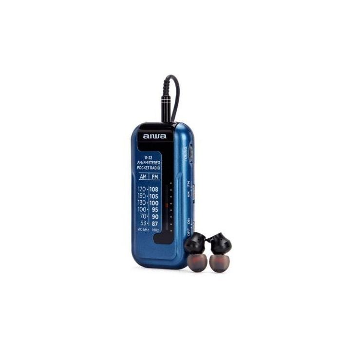 Radio Portátil Aiwa R22BL Azul 3 Radio Portátil Aiwa R22BL Azul 3
