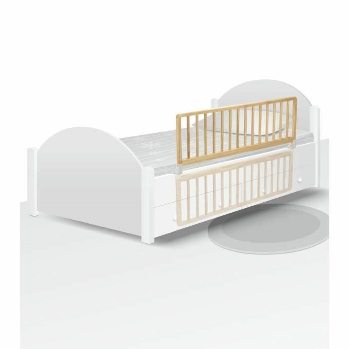 Safety 1st SAF3220660006236 Barandilla de cama madera natural 110 cm compatible con camas +160 cm eco-responsable FSC 4 Safety 1st SAF3220660006236 Barandilla de cama madera natural 110 cm compatible con camas +160 cm eco-responsable FSC 4