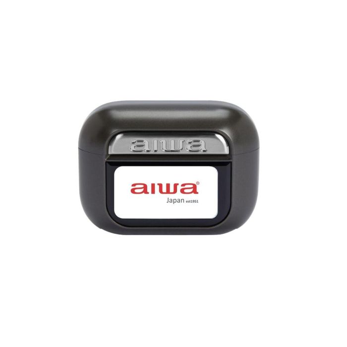 Auriculares Inalámbricos con Estuche de Carga Aiwa EBTW-350TN Negro 2