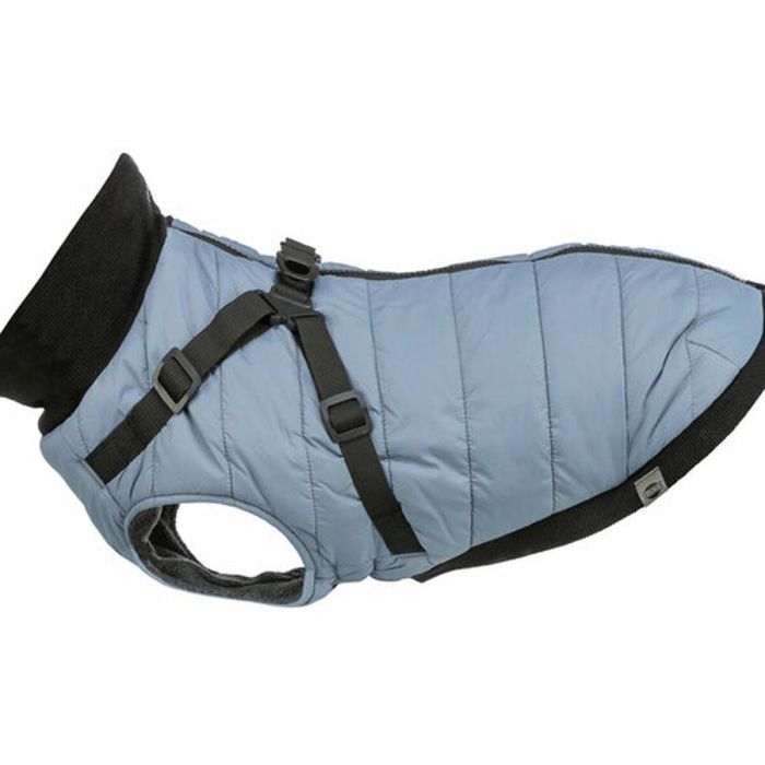 Abrigo para Perro Trixie Azul Gris S 11 Abrigo para Perro Trixie Azul Gris S 11