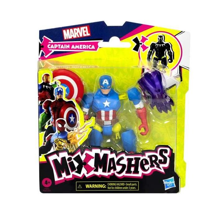Figura Avengers Mixmashers Black Panther F9268 Hasbro 6 Figura Avengers Mixmashers Black Panther F9268 Hasbro 6