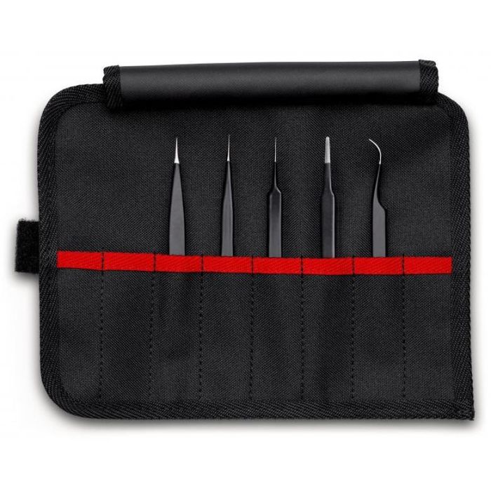 Knipex Universalpinzetten-Set ESD 5tlg - Juego de pinzas universales