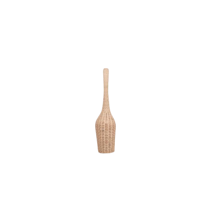 Lampara Pie Tropical DKD Home Decor Marron Claro 25 x 85 x 25 cm Lampara Pie Tropical DKD Home Decor Marron Claro 25 x 85 x 25 cm