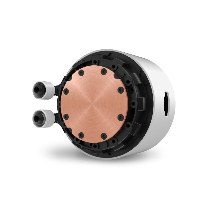 NZXT RL-KR24E-W1 Kraken Elite 240 RGB Sistema de refrigeración líquida todo en uno, 2x12cm, Blanco, Pantalla LCD 3