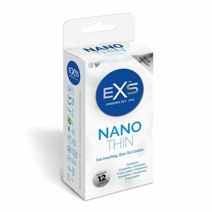 Preservativos EXS Nano 12 Unidades 0 Preservativos EXS Nano 12 Unidades 0