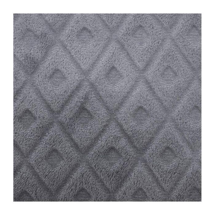 Atmosphera Cojin Flan 3D 40x40cm Gris Oscuro Poliéster 2