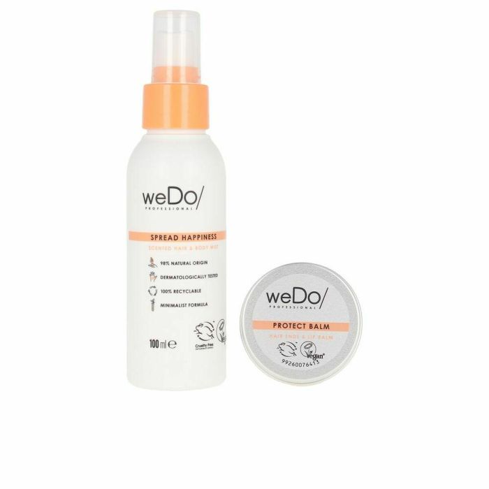 WeDo/ Pack Madre Tierra Set Peluquería 2 Piezas: Bruma Capilar y Corporal Spread Happiness + Bálsamo Protect Balm Vegano Reciclable WeDo/ Pack Madre Tierra Set Peluquería 2 Piezas: Bruma Capilar y Corporal Spread Happiness + Bálsamo Protect Balm Vegano Reciclable