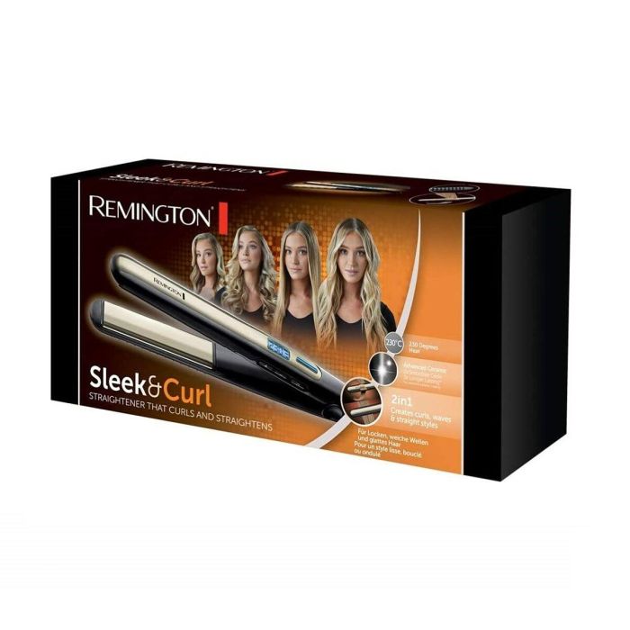 Plancha para el Pelo Remington Pro-Sleek & Curl S6505/ Negro 10 Plancha para el Pelo Remington Pro-Sleek & Curl S6505/ Negro 10