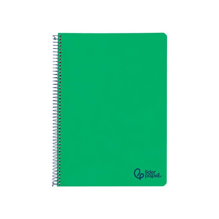Cuaderno Espiral Liderpapel A4 Wonder Tapa Plastico 80H 90 gr Pauta Estrecha 2,5 mm Con Margen Color Verde Oscuro 1 Cuaderno Espiral Liderpapel A4 Wonder Tapa Plastico 80H 90 gr Pauta Estrecha 2,5 mm Con Margen Color Verde Oscuro 1