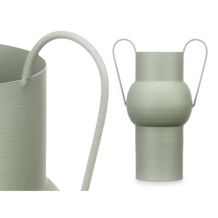 Jarron Acero Abombado Verde Pastel Med Giftdecor 22X32CM (6 Unidades) 2 Jarron Acero Abombado Verde Pastel Med Giftdecor 22X32CM (6 Unidades) 2