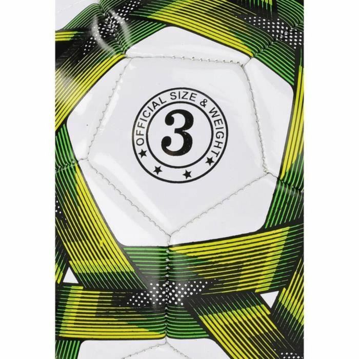 Balón de fútbol REZO PVC Talla 4 Amarillo Bicolor Resistente 1 Balón de fútbol REZO PVC Talla 4 Amarillo Bicolor Resistente 1