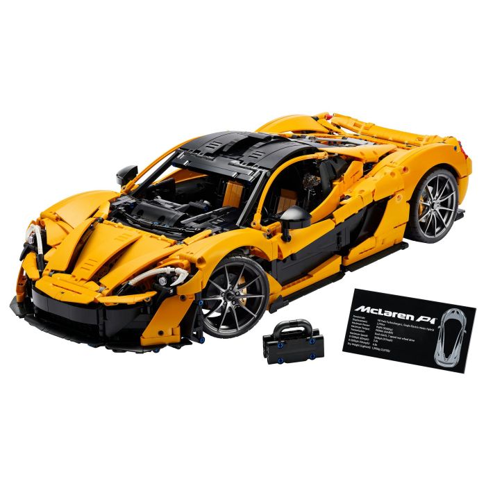 Lego 42172 McLaren P1 - Kit de Modelo de Hiperdeportivo para Adultos Entusiastas de Vehículos 1