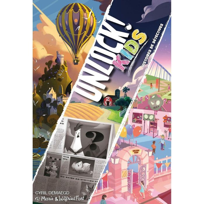 Asmodee Unlock! Kids: Juego de Mesa de Escape Cooperativo de Cartas para Niños +6 años – Sin Lectura ni Teléfono 3
