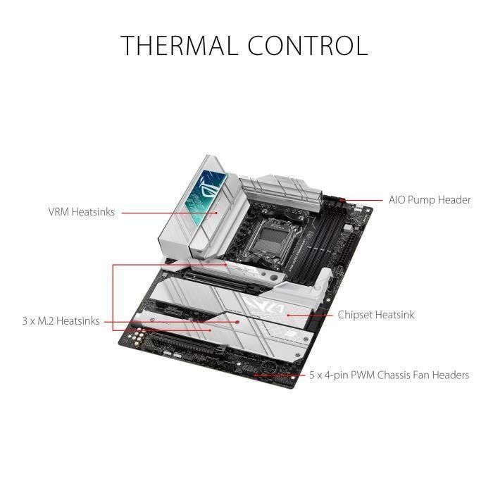 ASUS ROG STRIX X670E-A GAMING WiFi AMD X670 Socket AM5 ATX 1 ASUS ROG STRIX X670E-A GAMING WiFi AMD X670 Socket AM5 ATX 1