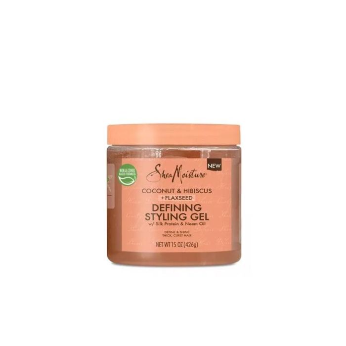 Coconut & Hibiscus + Flaxseed Defining Styling Gel 426 gr Shea Moisture