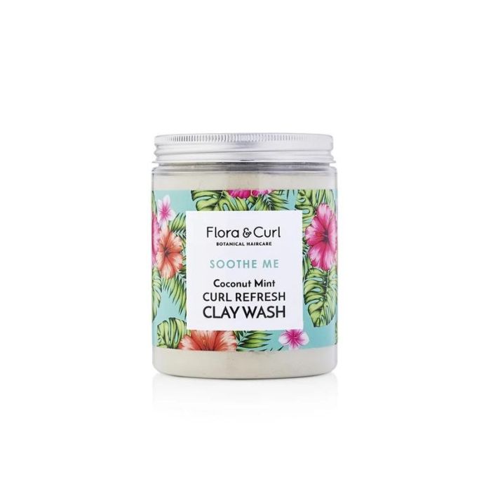 Coconut Mint Curl Refresh Clay Wash 260 gr Flora Curl