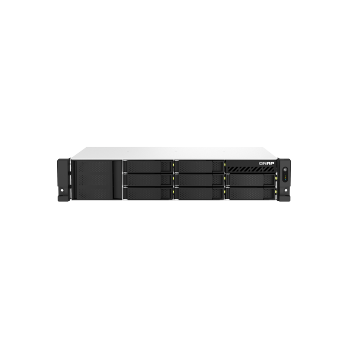 QNAP TS-864EU-RP-8G Servidor NAS Rack 2U, Intel Celeron 2.9GHz, 8GB DDR4, 8 Bahías, RAID, Gigabit Ethernet, Negro QNAP TS-864EU-RP-8G Servidor NAS Rack 2U, Intel Celeron 2.9GHz, 8GB DDR4, 8 Bahías, RAID, Gigabit Ethernet, Negro