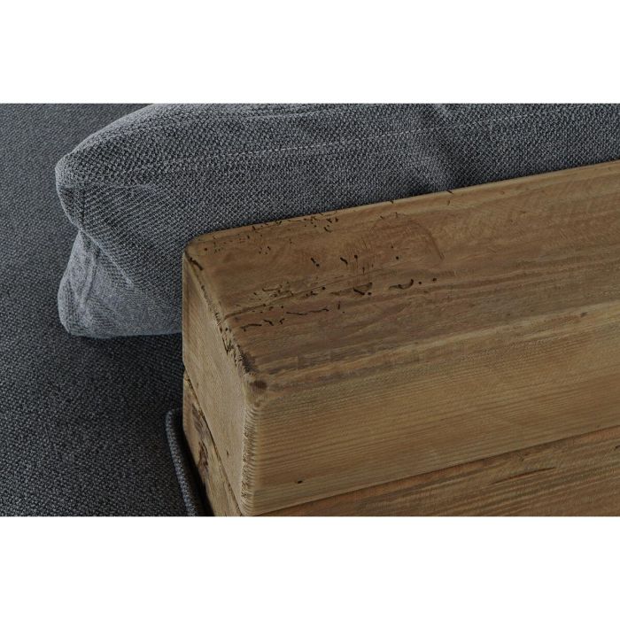 Sofa Alpino DKD Home Decor Gris Natural 95 x 82 x 224 cm 4 Sofa Alpino DKD Home Decor Gris Natural 95 x 82 x 224 cm 4
