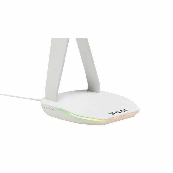 The G-Lab THE3760162067866 K-STAND HYDROGEN Soporte para Auriculares con 2 Puertos USB Blanco 2 The G-Lab THE3760162067866 K-STAND HYDROGEN Soporte para Auriculares con 2 Puertos USB Blanco 2