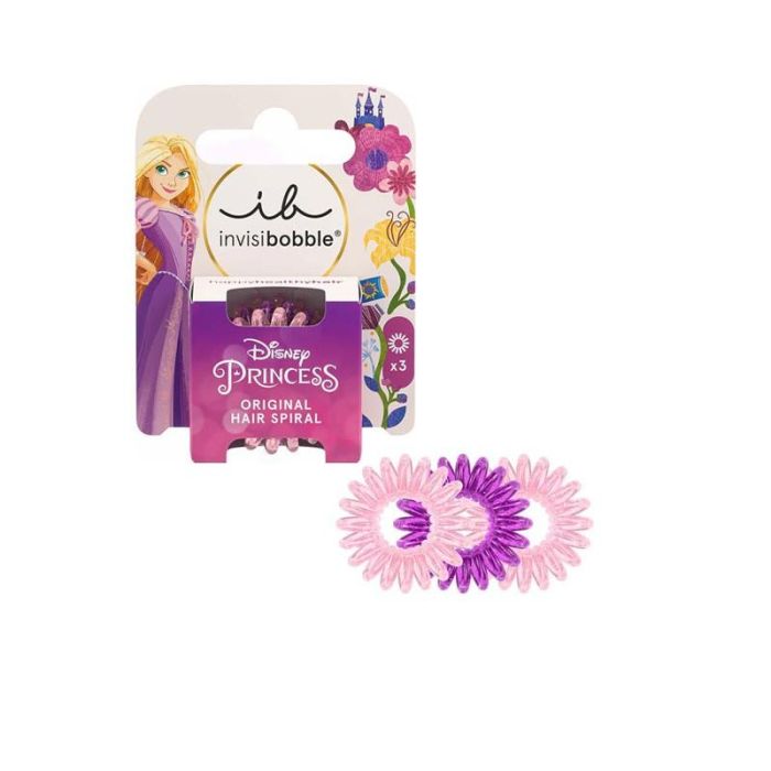 Coletero Invisibboble Kids Original Disney Rapunzel 3Pc Invisibobble