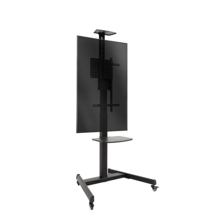 TooQ FS1184M-B Soporte de Suelo con Ruedas para TV 37-70" hasta 70kg, Altura Ajustable y Rotación 90°, Negro 2 TooQ FS1184M-B Soporte de Suelo con Ruedas para TV 37-70" hasta 70kg, Altura Ajustable y Rotación 90°, Negro 2