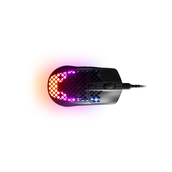 SteelSeries Aerox 3 Ratón Gaming 8500 DPI USB Tipo C Óptico 6 Botones Negro - 62611 0 SteelSeries Aerox 3 Ratón Gaming 8500 DPI USB Tipo C Óptico 6 Botones Negro - 62611 0