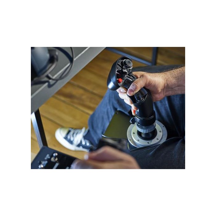 Thrustmaster F/A-18C Hornet Stick Palanca de Mando Inalámbrico PC Negro 19 Botones 7 Thrustmaster F/A-18C Hornet Stick Palanca de Mando Inalámbrico PC Negro 19 Botones 7
