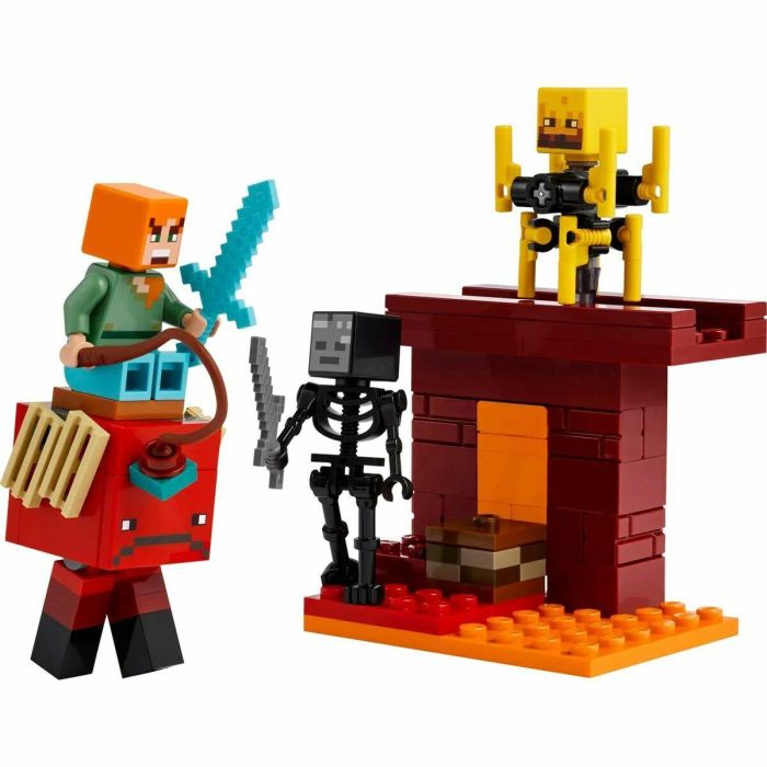 Juego de construccion la batalla de lava del inframundo lego minecraft 6 Juego de construccion la batalla de lava del inframundo lego minecraft 6