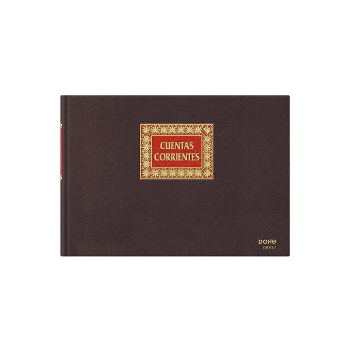 Libro Contabilidad Dohe Fº Apaisado 100H Cuentas Corrientes