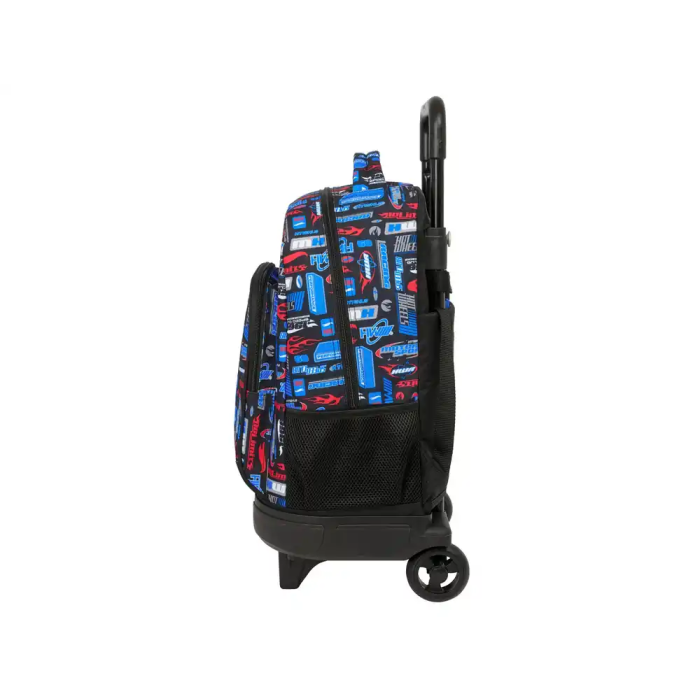 Safta Mochila Grande con Ruedas Hot Wheels Extraible 450x330x220 mm 2