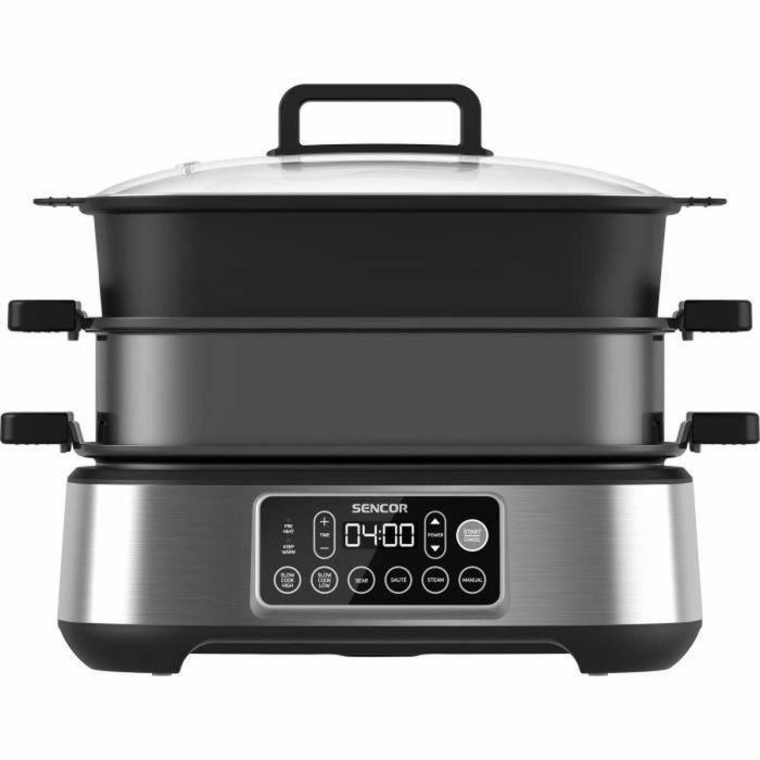 Olla de cocción lenta y grill multifunción - SENCOR - SPR 6300BK - 6 L - Negro