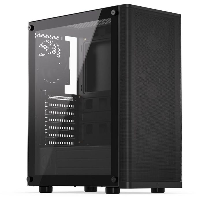 ENDORFY Ventum 200 Air TG Black - Torre PC ATX/micro ATX/Mini-ITX con ventana lateral y filtros antipolvo 23 ENDORFY Ventum 200 Air TG Black - Torre PC ATX/micro ATX/Mini-ITX con ventana lateral y filtros antipolvo 23