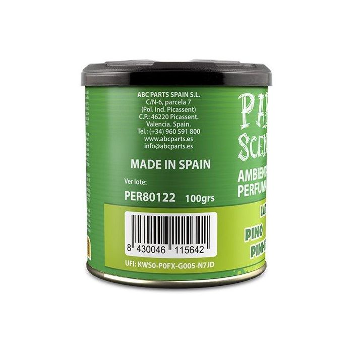 Paradise PER80122 Perfumador Lata Gel Pino 100 gr 2