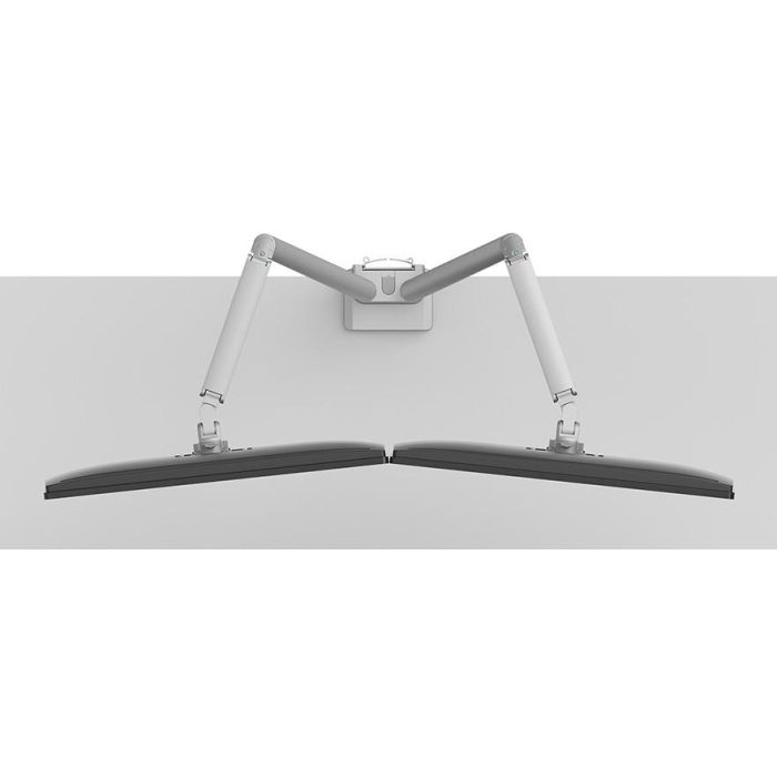 Neomounts DS70-250SL2 Soporte de Mesa para 2 Monitores hasta 32" (81cm) y 9KG - Plata 7