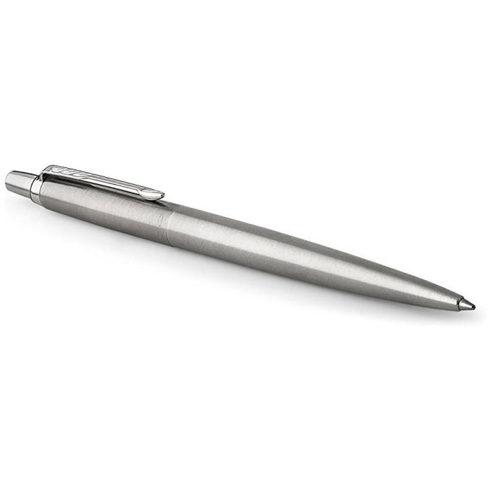 Parker Juego Bolígrafo y Pluma Estilográfica Jotter Acero Inoxidable Adornos Cromados Diseño Icónico con Estuche Parker 8 Parker Juego Bolígrafo y Pluma Estilográfica Jotter Acero Inoxidable Adornos Cromados Diseño Icónico con Estuche Parker 8