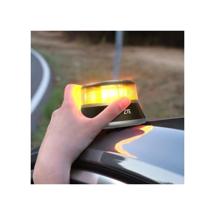 ZTE V16E1 Baliza V16 Homologada Geolocalización para Vehículos - Luz Advertencia 360° Visible Gran Distancia Emergencias 7