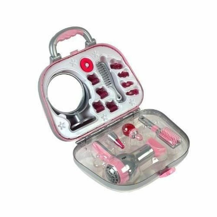 Set de Peluquería Infantil Klein Braun Rosa Gris 0 Set de Peluquería Infantil Klein Braun Rosa Gris 0